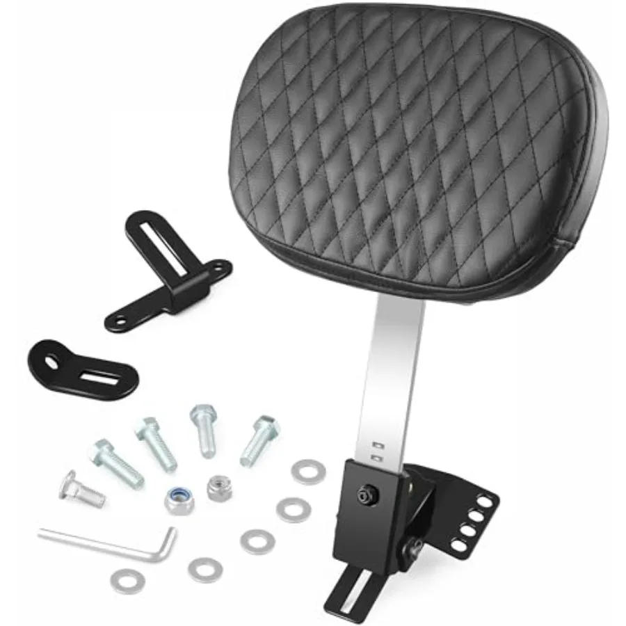Adjustable Plug-in Driver Rider Backrest Custom Kit for Harley Electra Glides 1997-2026 Made Fit for Touring Models Road King S
Adjustable Plug-in Driver Rider Backrest Custom Kit for Harley Electra Glides 1997-2026 Made Fit for Touring Models Road King S
