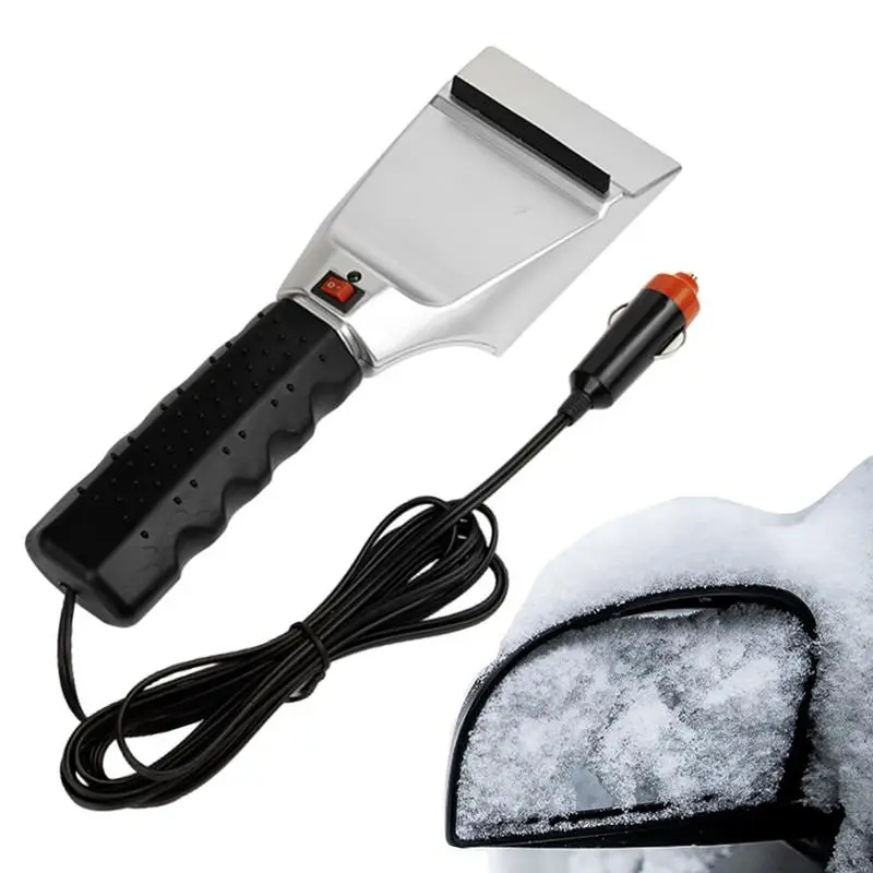 Heated Windshield Ice Scraper Auto Windshield Scraper Portable 12V Fast Heating Non Slip Handle Multifunctional Heated Snow
Heated Windshield Ice Scraper Auto Windshield Scraper Portable 12V Fast Heating Non Slip Handle Multifunctional Heated Snow