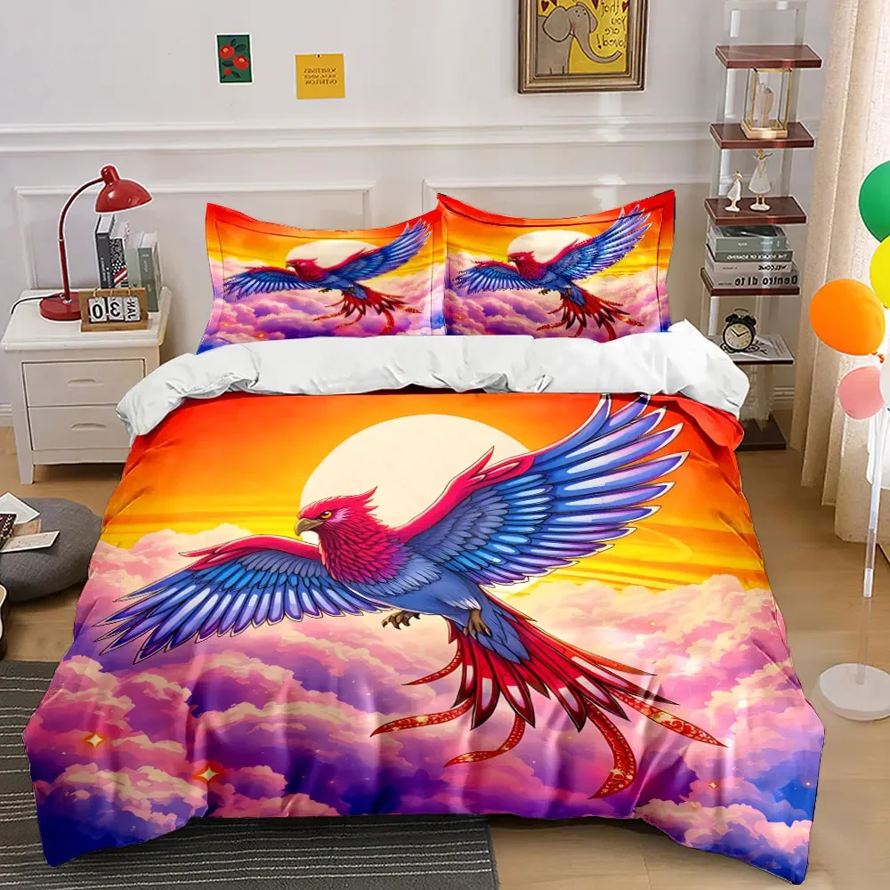 Colorful Bird Decoration Set Soft Comfortable Duvet Cover Bedding Set Included 1*Duvet Cover & 2*Pillowcases, gift
Colorful Bird Decoration Set Soft Comfortable Duvet Cover Bedding Set Included 1*Duvet Cover & 2*Pillowcases, gift