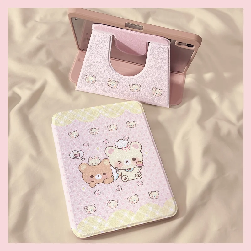 Kawaii Rilakkuma Cartoon IPad 11inch Protective Case 360 Degree Rotation Pro 12.9 Anti Drop Ipad 2025 2024 13 Inch Gifts Toys
Kawaii Rilakkuma Cartoon IPad 11inch Protective Case 360 Degree Rotation Pro 12.9 Anti Drop Ipad 2025 2024 13 Inch Gifts Toys