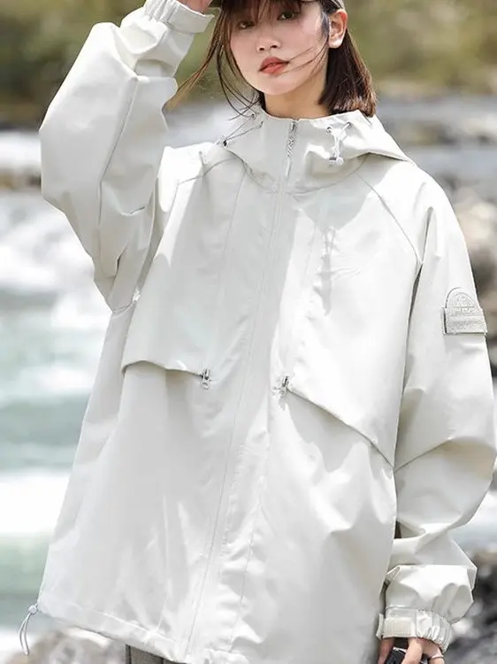 Outdoor Workwear Hooded Zipper Jacket Casual Hiking Mountain Climbing Clothes for Men And Women Spring Autumn New Style Retro
Outdoor Workwear Hooded Zipper Jacket Casual Hiking Mountain Climbing Clothes for Men And Women Spring Autumn New Style Retro