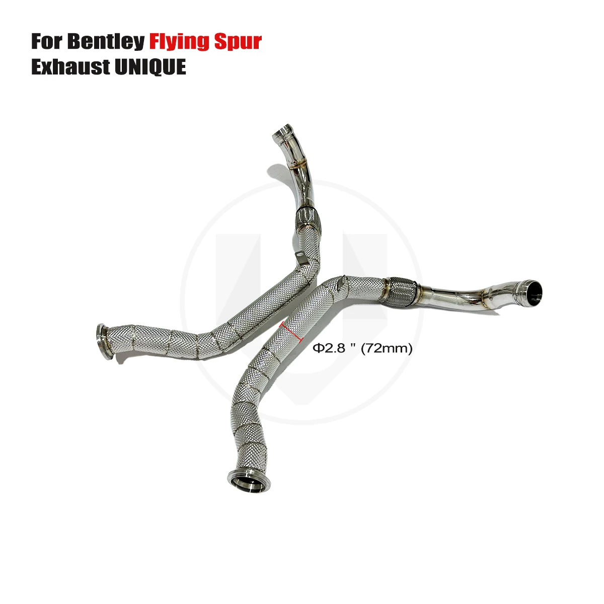 UNIQUE for 2020+ Bentley Flying Spur V8 4.0T stainless steel with opf sports with heat shield metal catalytic exhaust front pipe
UNIQUE for 2020+ Bentley Flying Spur V8 4.0T stainless steel with opf sports with heat shield metal catalytic exhaust front pipe