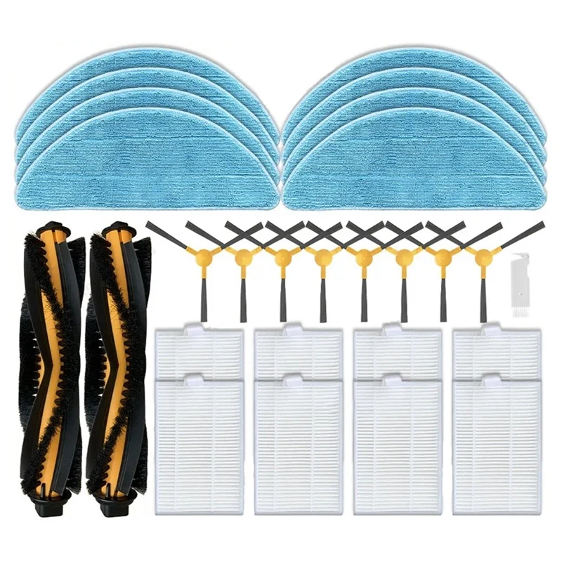 For Liectroux C30B XR500 E30, Proscenic 800T 820T 830T 820S Replacement Parts Hepa Filter Main Side Brush Mop Cloth
For Liectroux C30B XR500 E30, Proscenic 800T 820T 830T 820S Replacement Parts Hepa Filter Main Side Brush Mop Cloth