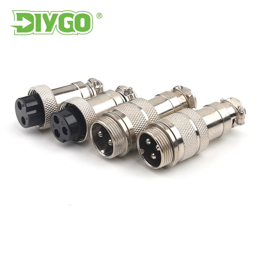 GX16 Male Female Aviation Butt Type Cable Connector 2/3/4/5/6/7/8/9/10 Pin Cable Joint Aviation Socket Plugr Connectores
GX16 Male Female Aviation Butt Type Cable Connector 2/3/4/5/6/7/8/9/10 Pin Cable Joint Aviation Socket Plugr Connectores