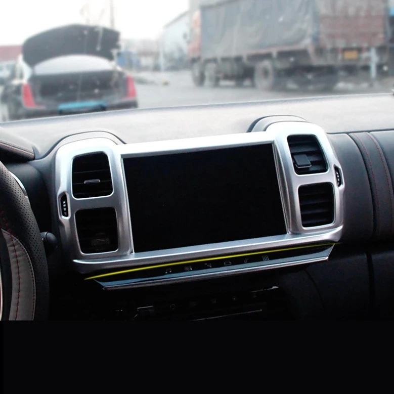 For Citroen C5 Aircross 2017 2018 2019 2020 ABS Chrome Car Console Navigation Frame Cover Trims Inner Auto Styling Accessories
For Citroen C5 Aircross 2017 2018 2019 2020 ABS Chrome Car Console Navigation Frame Cover Trims Inner Auto Styling Accessories