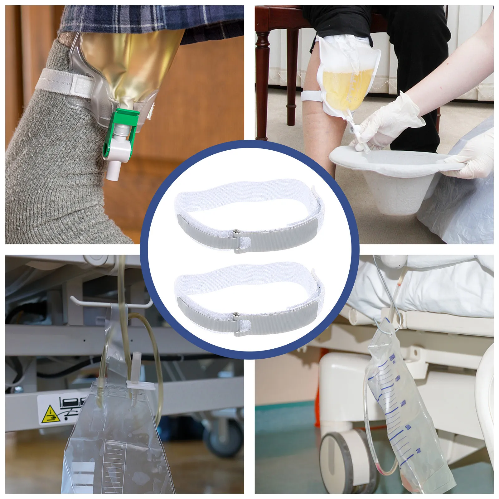 2Pcs Catheter Straps Urine Bag Fixing Bands Universal Catheter Fixation Straps Lightweight Breathable Stable Patient Friendly
2Pcs Catheter Straps Urine Bag Fixing Bands Universal Catheter Fixation Straps Lightweight Breathable Stable Patient Friendly