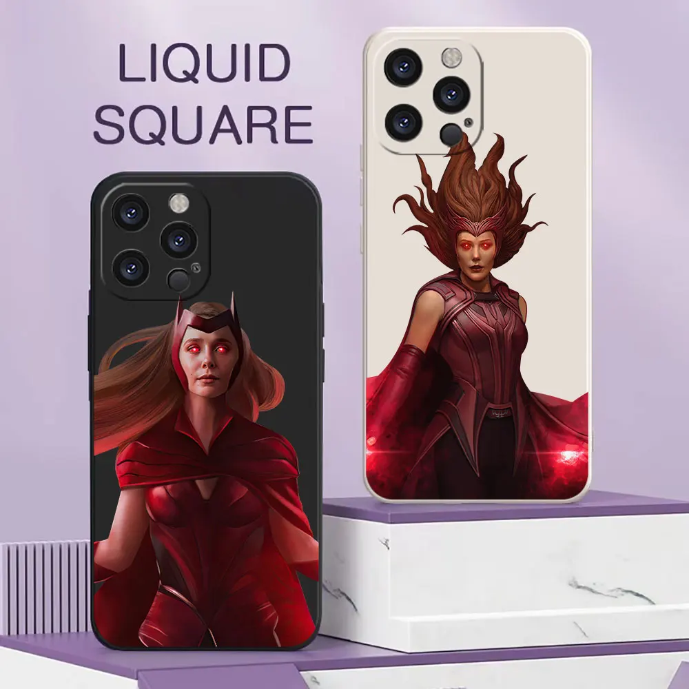 Marvel Wanda Scarlet Witch For iPhone 16 Pro Max Case For iPhone 16 15 14 13 12 11 Pro Max Plus Mini Cases Liquid Silicone Cover
Marvel Wanda Scarlet Witch For iPhone 16 Pro Max Case For iPhone 16 15 14 13 12 11 Pro Max Plus Mini Cases Liquid Silicone Cover