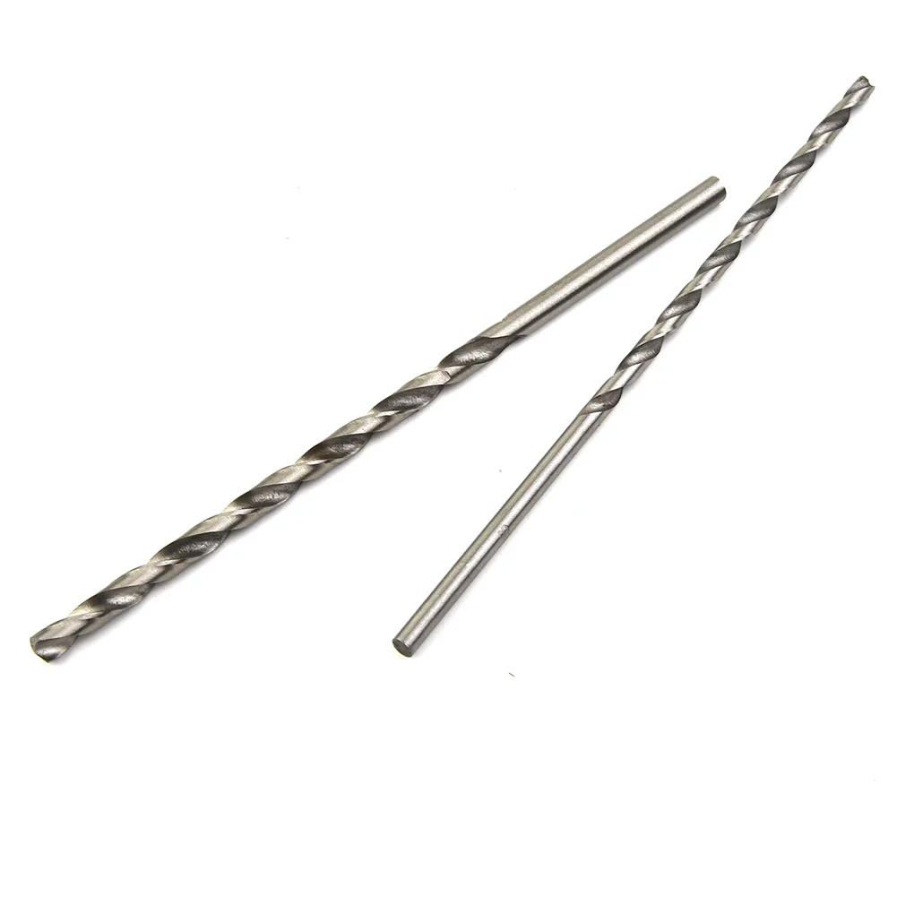 5Pcs Extra Long HSS High Speed Steel Drill Bit Set 2mm/3mm,3.5mm,4mm,5mm For Electric Drills Drilling Machines
5Pcs Extra Long HSS High Speed Steel Drill Bit Set 2mm/3mm,3.5mm,4mm,5mm For Electric Drills Drilling Machines