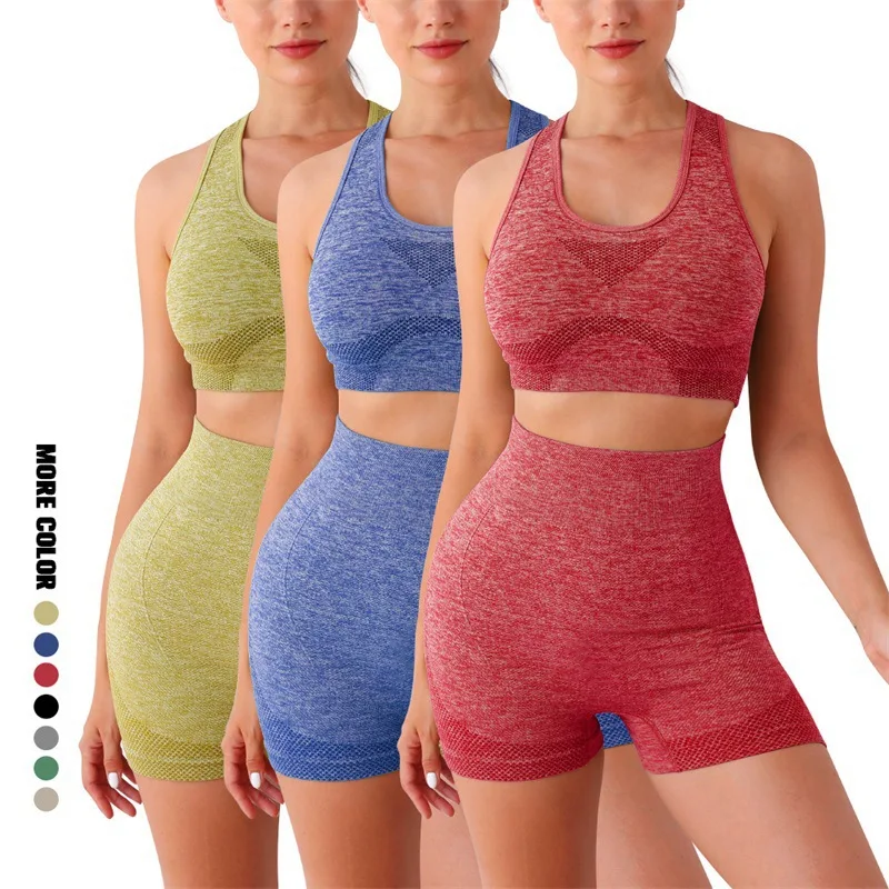 2pcs Fitness Gym High Waist Peach Hip Sports Yoga Crop Bra Shorts Set Active Wear Women Vest Sport Two Piece Set Workout Clothes
2pcs Fitness Gym High Waist Peach Hip Sports Yoga Crop Bra Shorts Set Active Wear Women Vest Sport Two Piece Set Workout Clothes