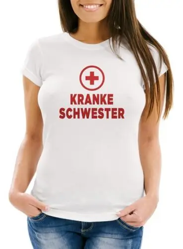 Женская футболка Kranke schwestern Fasching karnоценочная забавная рубашка на Хэллоуин приталенный силуэт
Женская футболка Kranke schwestern Fasching karnоценочная забавная рубашка на Хэллоуин приталенный силуэт