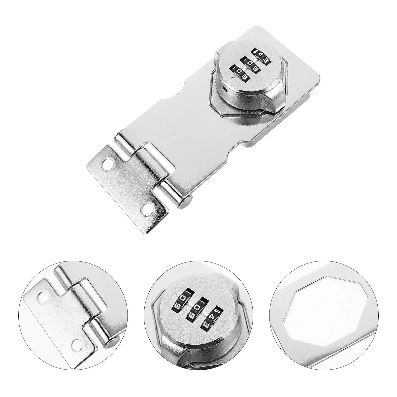 2Pcs Keyless Mechanical Password Lock Set for Cabinets Doors Wardrobe Kitchen Bathroom Secure Combination Latch Lock Household
2Pcs Keyless Mechanical Password Lock Set for Cabinets Doors Wardrobe Kitchen Bathroom Secure Combination Latch Lock Household
