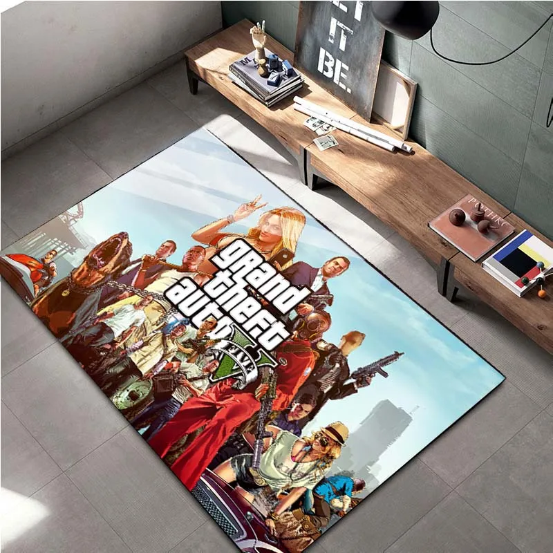15-размерный ковер Grand Theft Auto Game GTA Gamer, ковер для дома, гостиной, спальни, дивана, коврик для двери, декор, нескользящий напольный коврик
15-размерный ковер Grand Theft Auto Game GTA Gamer, ковер для дома, гостиной, спальни, дивана, коврик для двери, декор, нескользящий напольный коврик