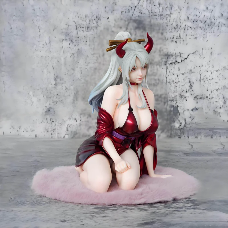 Spot Oriental Style Demon Anime Statue Gold Hairpin Half Open Robe Kneel Posture Pure White Background Ornament
Spot Oriental Style Demon Anime Statue Gold Hairpin Half Open Robe Kneel Posture Pure White Background Ornament