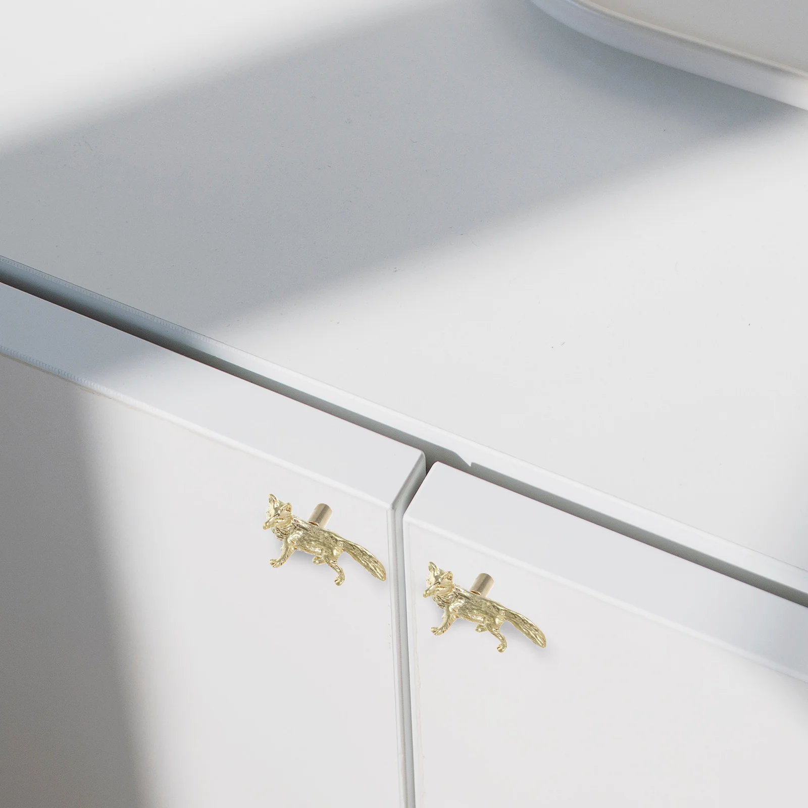 Decorative Brass Fox Knob for Cabinet Drawer Pulls Dresser Hardware Animal Design Vintage Style Furniture Handles
Decorative Brass Fox Knob for Cabinet Drawer Pulls Dresser Hardware Animal Design Vintage Style Furniture Handles