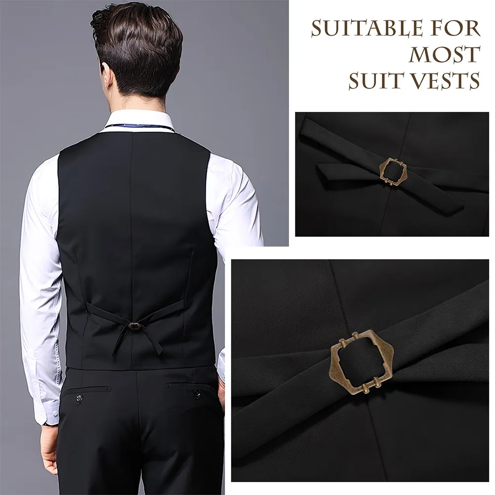 6Pcs Metal Vest Belt Buckles Adjustable Waistcoat Buckle Clips Metal Strap Adjusters Slide Buckles Wedding Scarf Rings
6Pcs Metal Vest Belt Buckles Adjustable Waistcoat Buckle Clips Metal Strap Adjusters Slide Buckles Wedding Scarf Rings