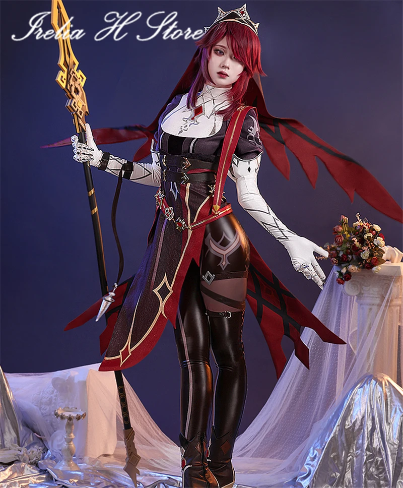 {Stock} Irelia H Store Genshin Impact Rosaria косплей платье Rosaria платье монахини косплей костюм на Хэллоуин
{Stock} Irelia H Store Genshin Impact Rosaria косплей платье Rosaria платье монахини косплей костюм на Хэллоуин