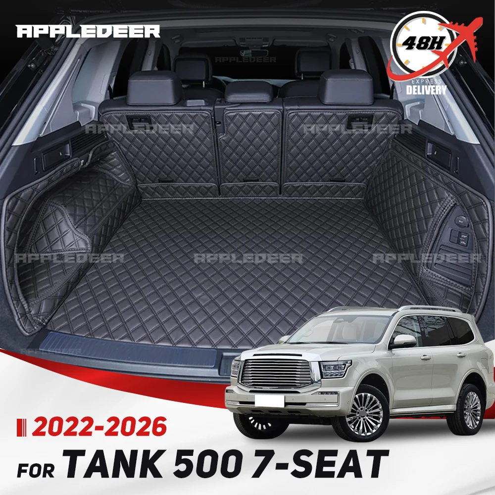 For Tank 500 7-Seat 2022-2026 2025 2024 2023 Auto Full Coverage Trunk Mat Car Protective Pad Cargo Liner Interior Accessories
For Tank 500 7-Seat 2022-2026 2025 2024 2023 Auto Full Coverage Trunk Mat Car Protective Pad Cargo Liner Interior Accessories
