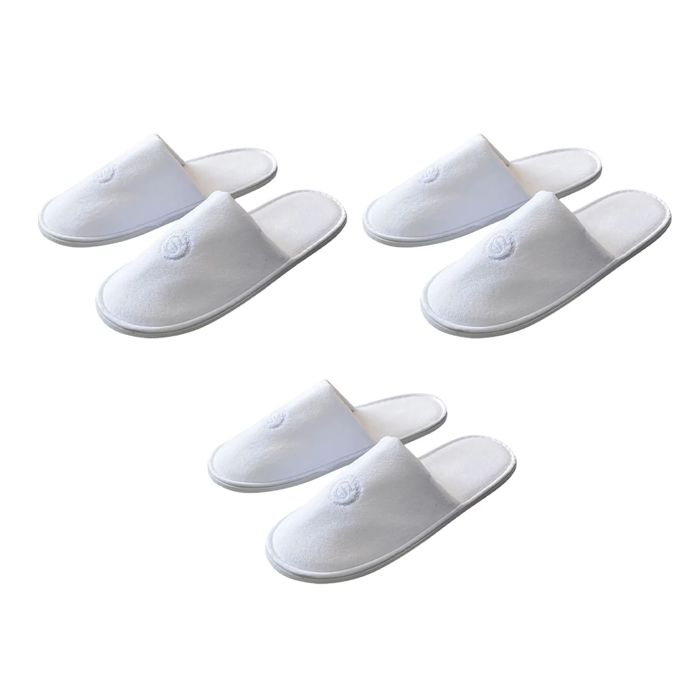 Disposable Slippers Pairs White Hotel Babouche Skidproof Elastic Sole Ventilated Fabric Time Slipper Time Use
Disposable Slippers Pairs White Hotel Babouche Skidproof Elastic Sole Ventilated Fabric Time Slipper Time Use