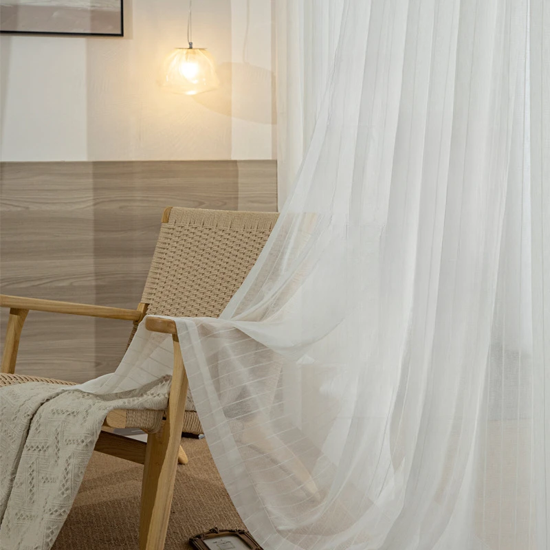 Curtains and Gauze Curtains Are High and Thickened Bamboo Joints Chenille Stripes New Beautiful and Romantic Ins Style
Curtains and Gauze Curtains Are High and Thickened Bamboo Joints Chenille Stripes New Beautiful and Romantic Ins Style