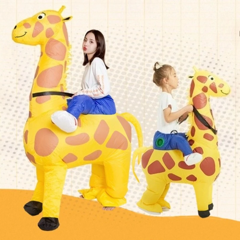 Giraffe Inflatable Costume Cartoon Mascot Costume Role Playing Children Adults Halloween Festival Party Performance Costume
Giraffe Inflatable Costume Cartoon Mascot Costume Role Playing Children Adults Halloween Festival Party Performance Costume