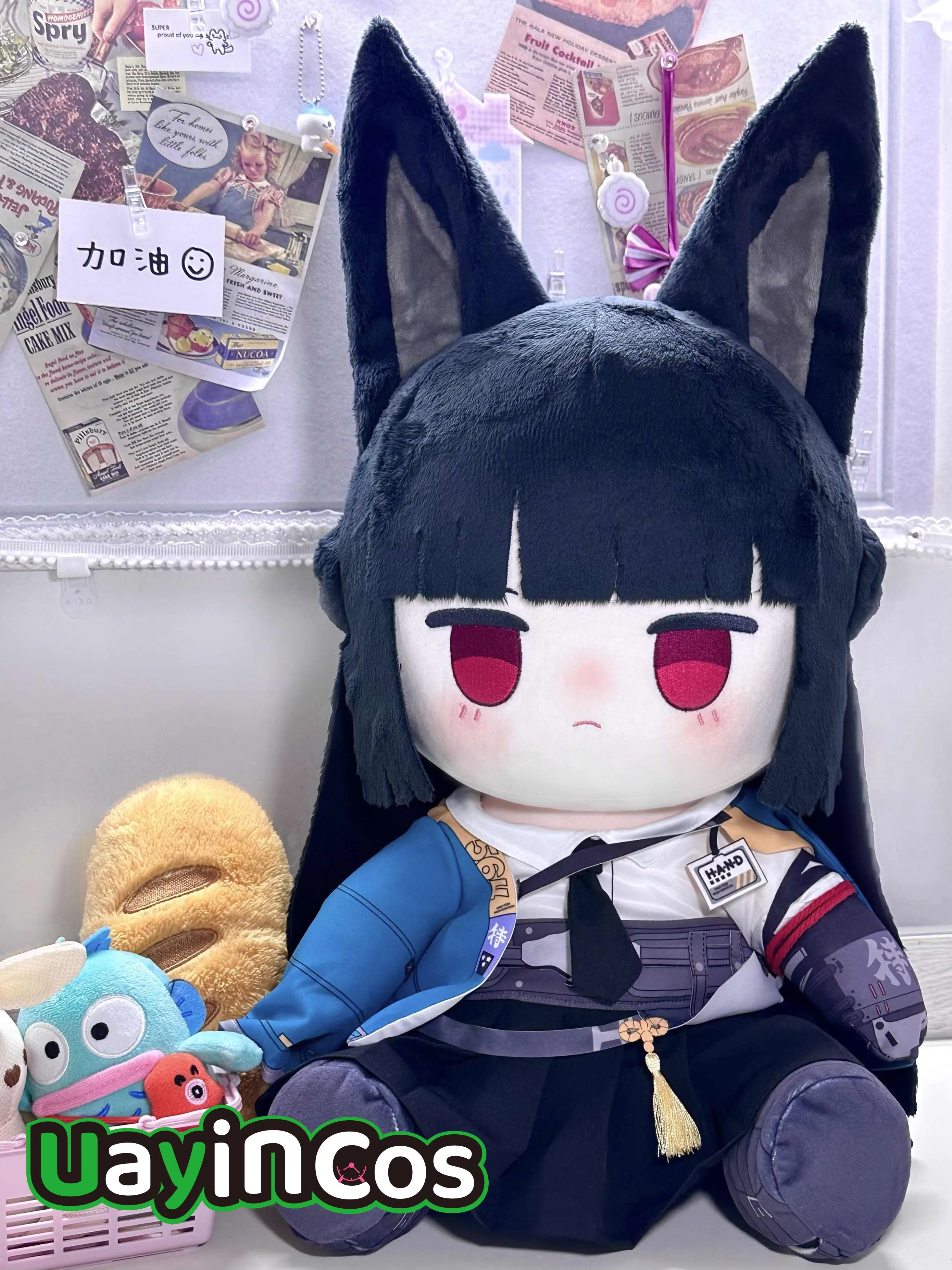40 см аниме Zenless Zone Zero Hoshimi Miyabi мультфильм мягкие плюшевые игрушки плюшевая хлопковая кукла одежда мягкая подушка фигурка игра игрушка для детей
40 см аниме Zenless Zone Zero Hoshimi Miyabi мультфильм мягкие плюшевые игрушки плюшевая хлопковая кукла одежда мягкая подушка фигурка игра игрушка для детей