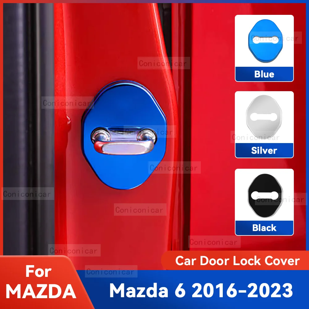Auto Car Door Lock Protect Cover Emblems Case Stainless Steel Decoration For MAZDA 6 2016-2023 Protection Accessories
Auto Car Door Lock Protect Cover Emblems Case Stainless Steel Decoration For MAZDA 6 2016-2023 Protection Accessories