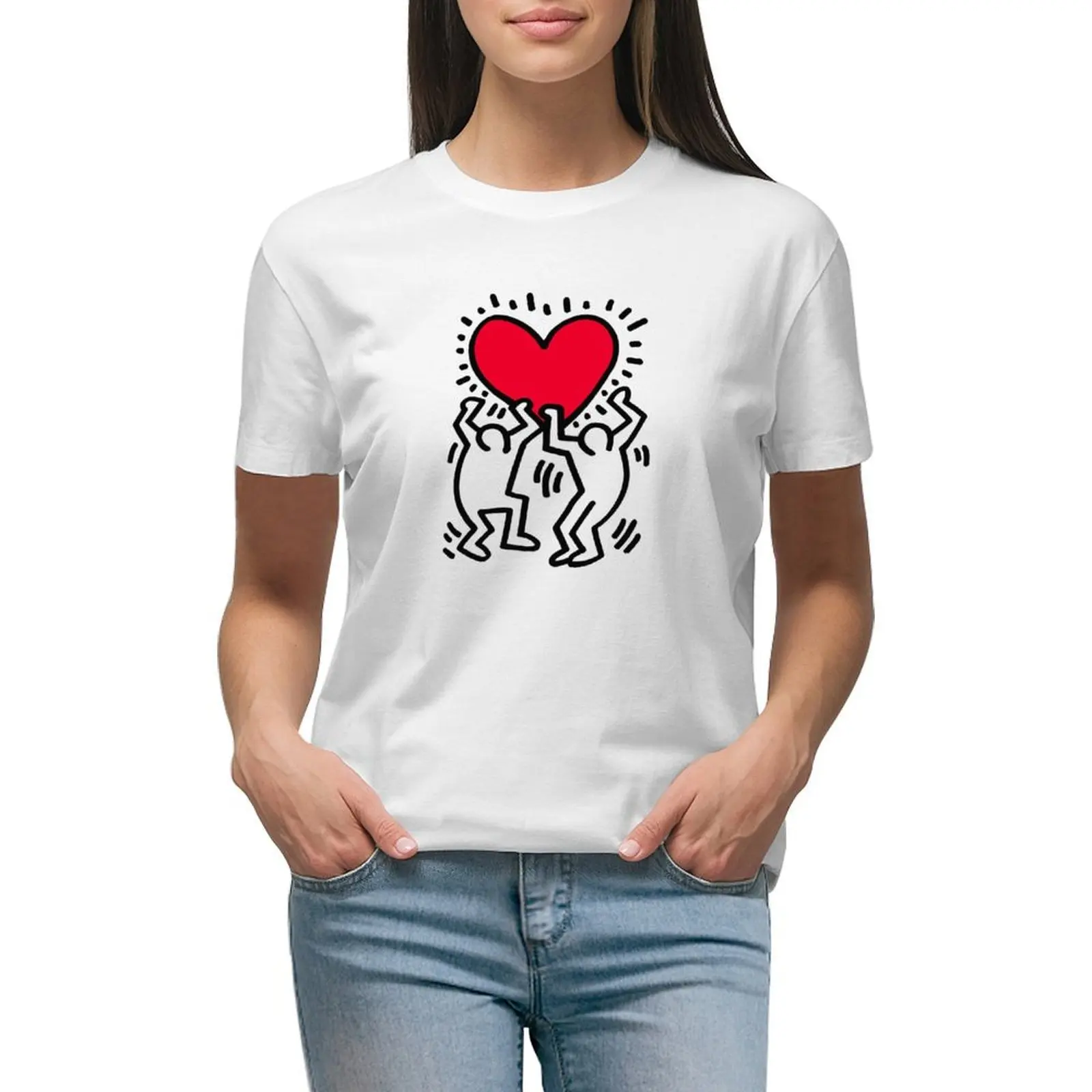 power love T-shirt female shirts graphic tees plus size t shirts for Women loose fit
power love T-shirt female shirts graphic tees plus size t shirts for Women loose fit