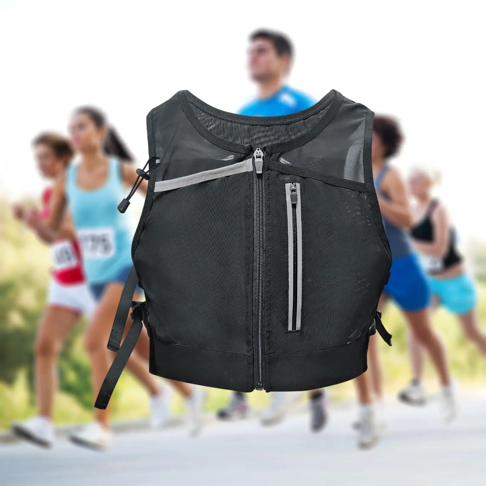 Chest Pack Running Vest Bag Adults Night Running Gear Reflective Phone Holder for Motorcycling Hiking Sports Camping Jogging
Chest Pack Running Vest Bag Adults Night Running Gear Reflective Phone Holder for Motorcycling Hiking Sports Camping Jogging