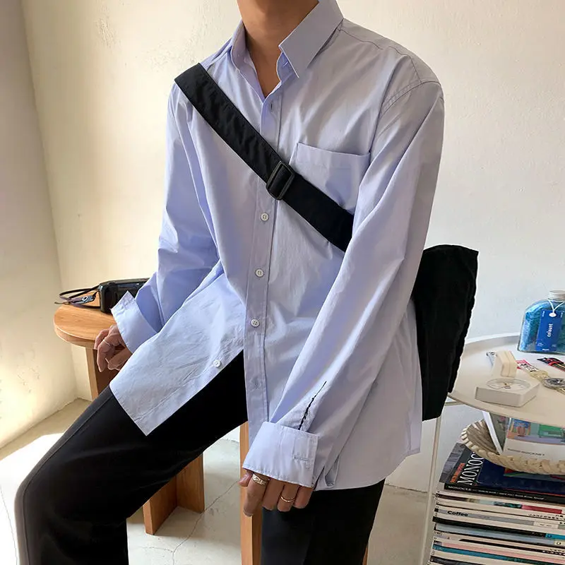 Spring and Autumn Male Shirts Luxury Solid Color Long Sleeve Casual Mens Dress Shirts Slim Fit Business Man Shirts 2023 T63
Spring and Autumn Male Shirts Luxury Solid Color Long Sleeve Casual Mens Dress Shirts Slim Fit Business Man Shirts 2023 T63