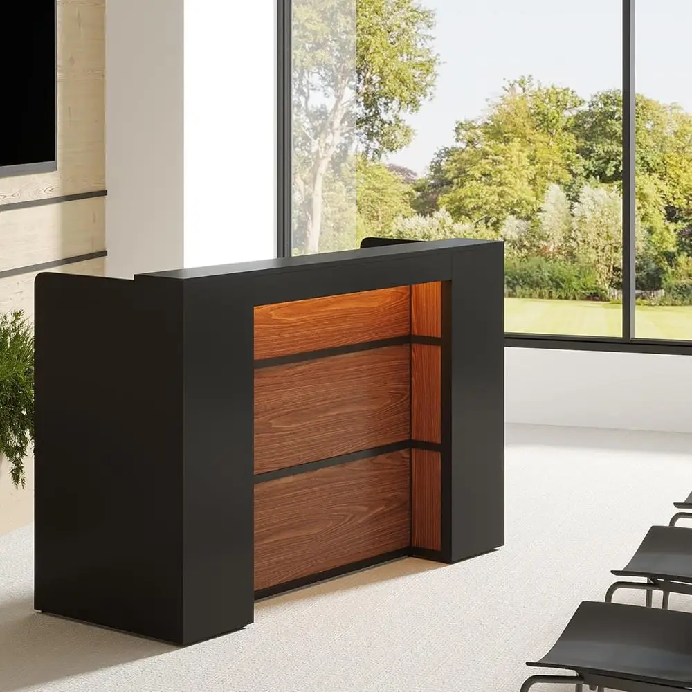 63-дюймовая трибуна-подиум со светодиодной подсветкой, современный конференц-стол из дерева для лекторов, выступлений и презентаций, с местом для хранения
63-дюймовая трибуна-подиум со светодиодной подсветкой, современный конференц-стол из дерева для лекторов, выступлений и презентаций, с местом для хранения