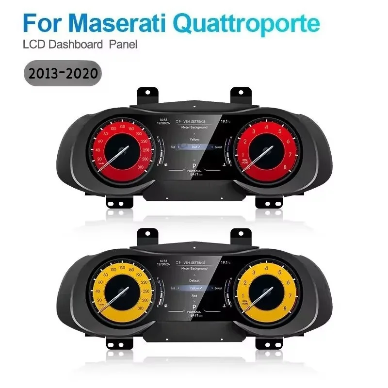 For Maserati Quattroporte 2013 2014 2015-2023 Car Digital Cluster 12.3 Inch LCD Dashboard Virtual Cockpit Instrument Speedometer
For Maserati Quattroporte 2013 2014 2015-2023 Car Digital Cluster 12.3 Inch LCD Dashboard Virtual Cockpit Instrument Speedometer