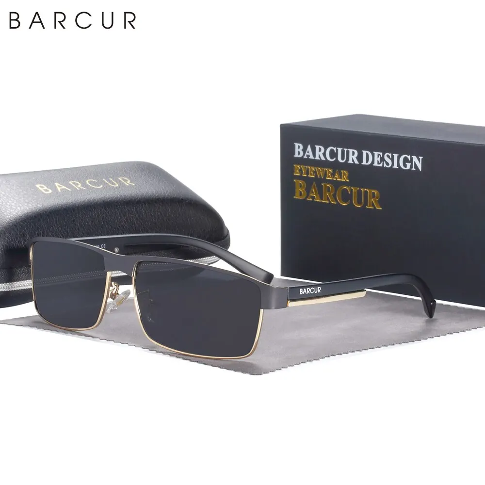 BARCUR Classic Basic Business Style Sunglasses With Rectangular Frame Tac Lens Uv Protection, Versatile For Daily Use
BARCUR Classic Basic Business Style Sunglasses With Rectangular Frame Tac Lens Uv Protection, Versatile For Daily Use