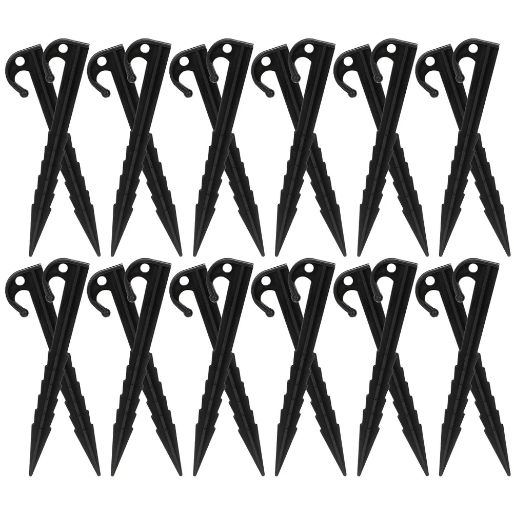 50pcs Tent Stakes Heavy Duty Windproof Camping Accessories Plastic Pegs Outdoor Snow Fixing Professional Sturdy Durable
50pcs Tent Stakes Heavy Duty Windproof Camping Accessories Plastic Pegs Outdoor Snow Fixing Professional Sturdy Durable