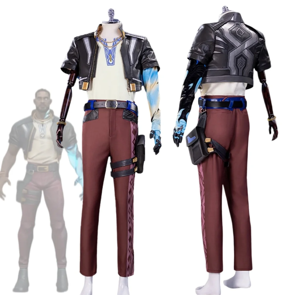 Valorant Veto Cosplay Costume Full Set Game Outfit Sentinel Controller Costume For Halloween Carnival
Valorant Veto Cosplay Costume Full Set Game Outfit Sentinel Controller Costume For Halloween Carnival