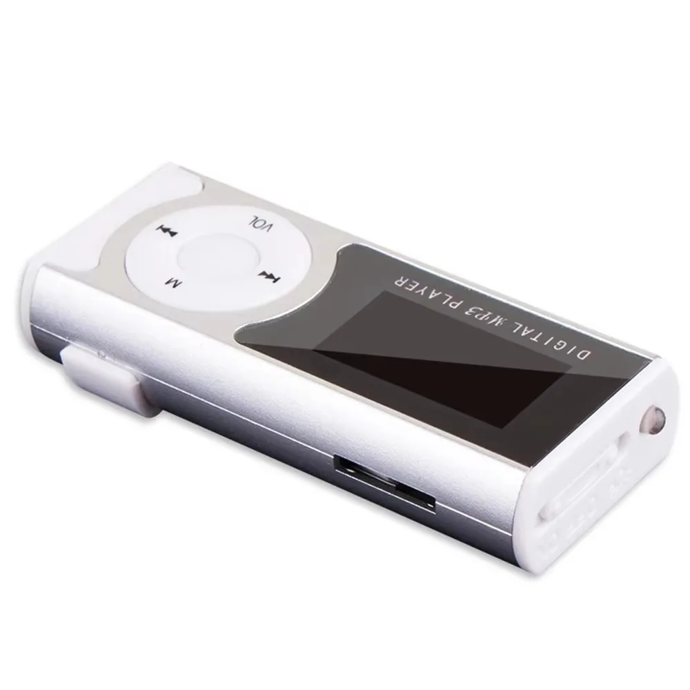Lossless Sound Portable Mini MP3 Player Metal Clip with LCD Screen USB MP3 Music Players Card Slot Support SD TF Student Walkman
Lossless Sound Portable Mini MP3 Player Metal Clip with LCD Screen USB MP3 Music Players Card Slot Support SD TF Student Walkman