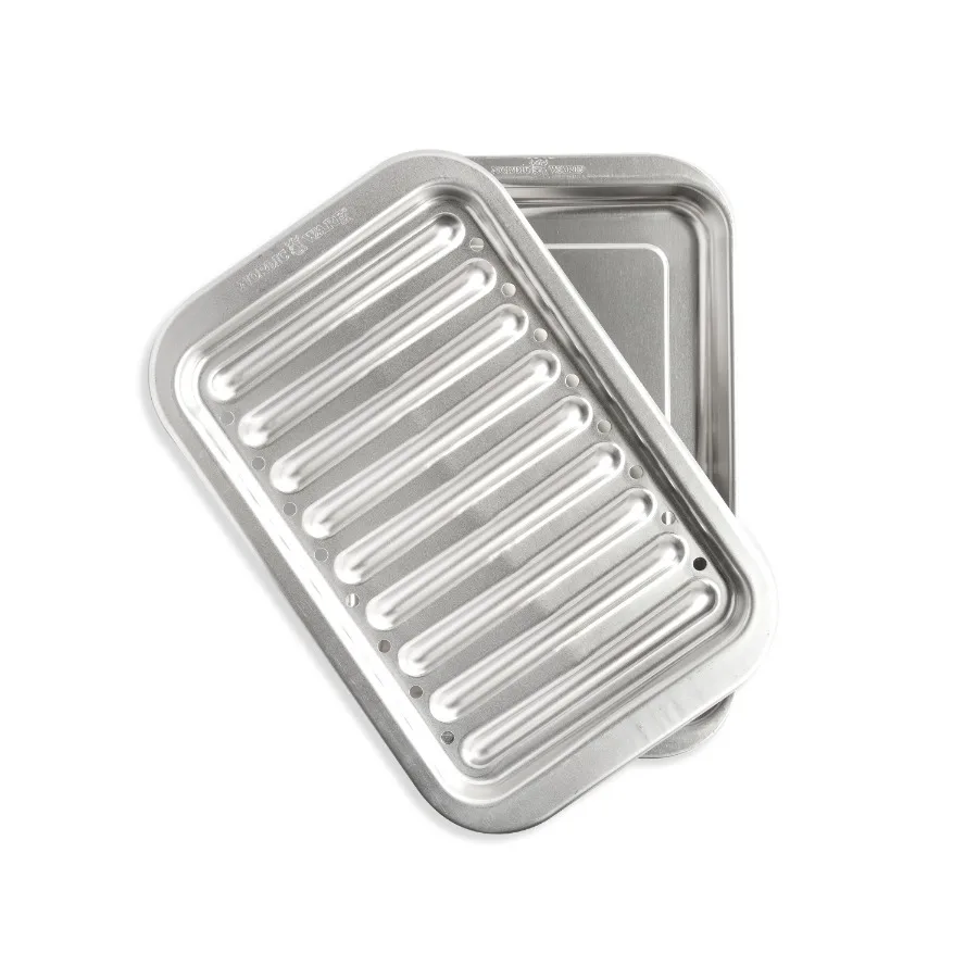 Naturals 2-Piece Broil and Grill Baking Pan with Crisping Rack
Naturals 2-Piece Broil and Grill Baking Pan with Crisping Rack