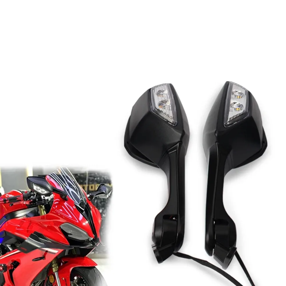 With Lamp Motorcycle Rearview Mirror Motorcycle Universal Ccessories Motorcycle Modification Parts Suitable for Ninja
With Lamp Motorcycle Rearview Mirror Motorcycle Universal Ccessories Motorcycle Modification Parts Suitable for Ninja