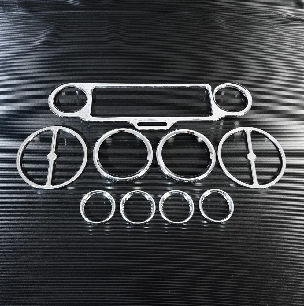 9pcs Chrome Stereo Accent Speedometer Speaker Trim Ring For Harley Touring 1996-2013
9pcs Chrome Stereo Accent Speedometer Speaker Trim Ring For Harley Touring 1996-2013