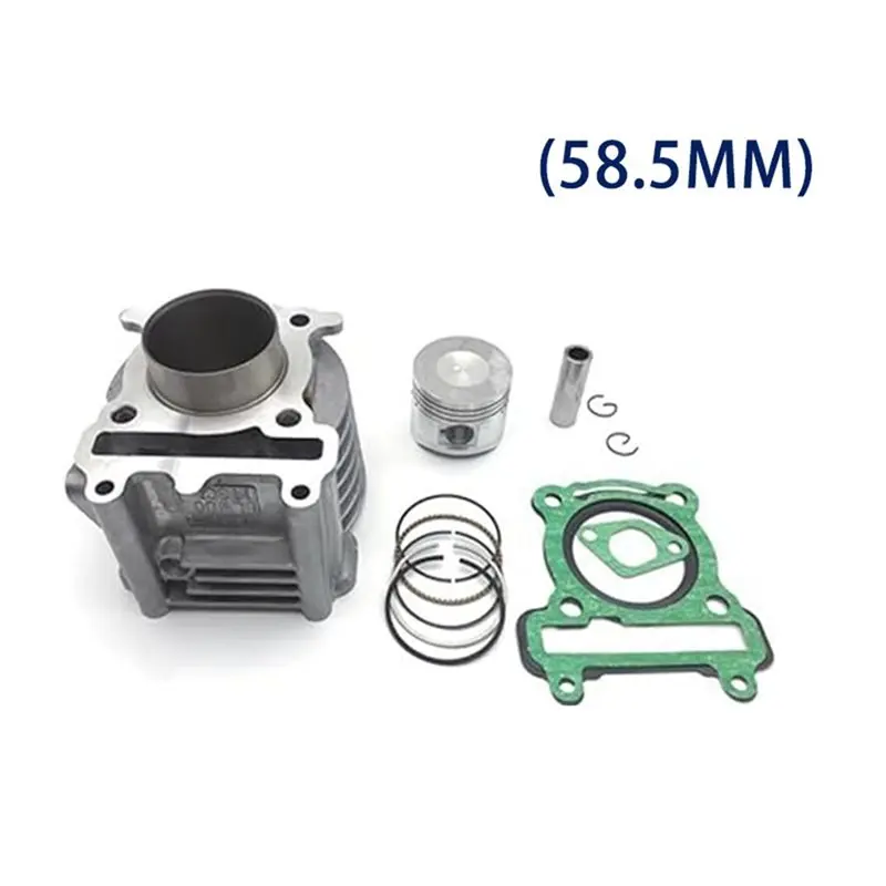 Motorcycle Cylinder Piston Kit 58.5Mm For ZUMA125, BWS125, Mio125, Nxc125- Pin Size 15X35mm
Motorcycle Cylinder Piston Kit 58.5Mm For ZUMA125, BWS125, Mio125, Nxc125- Pin Size 15X35mm