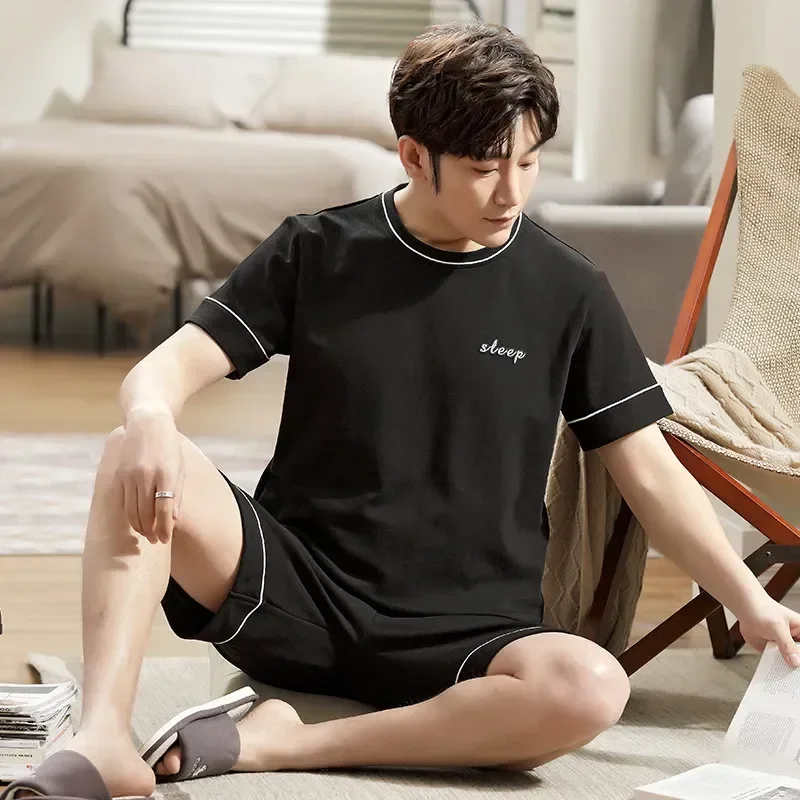 Nightwear Men 2022 Pjs Casual For Shorts Man Set Trendyol Pyjama Sleeping Homewear Cotton 2 Pijamas Tops Korean Pieces Homme
Nightwear Men 2022 Pjs Casual For Shorts Man Set Trendyol Pyjama Sleeping Homewear Cotton 2 Pijamas Tops Korean Pieces Homme