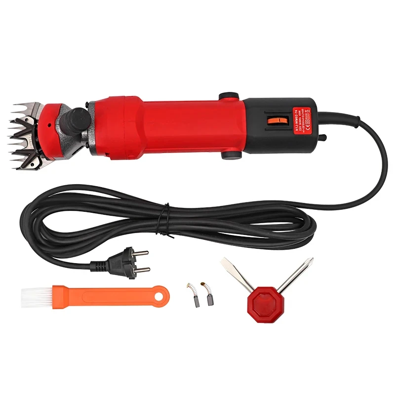 220V Electric Speed Adjustable Goat Shearing Red Color 9 Or 13 Tooth Sheep Wool Cutting Machine
220V Electric Speed Adjustable Goat Shearing Red Color 9 Or 13 Tooth Sheep Wool Cutting Machine
