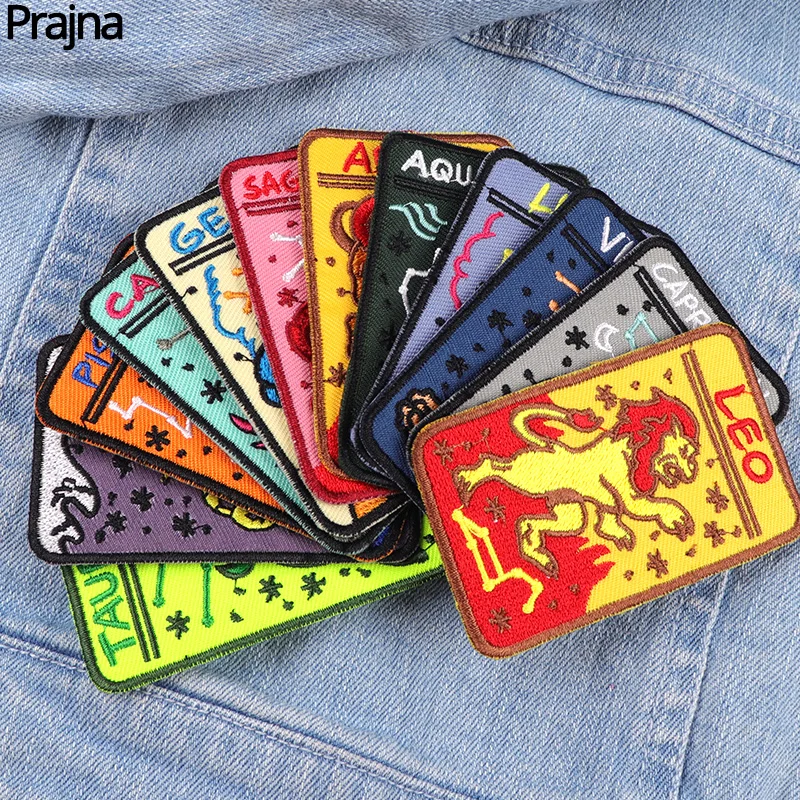 12PCS/lots 12 Style Constellations Embroiderered Patches On Clothes Sewing Patch Cartoon Patch Iron On Patches For Clothing DIY
12PCS/lots 12 Style Constellations Embroiderered Patches On Clothes Sewing Patch Cartoon Patch Iron On Patches For Clothing DIY