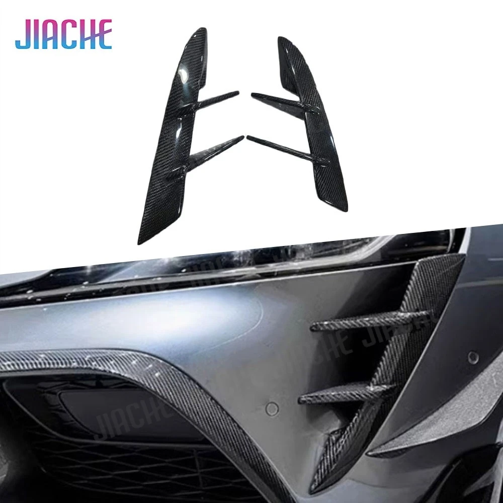 Real Carbon Fiber Front Bumper Side Fender Fog Lamp Air Vent Cover For TOYOTA SUPRA A90 A91 MK5 2019 2020 2021 2022 2023
Real Carbon Fiber Front Bumper Side Fender Fog Lamp Air Vent Cover For TOYOTA SUPRA A90 A91 MK5 2019 2020 2021 2022 2023
