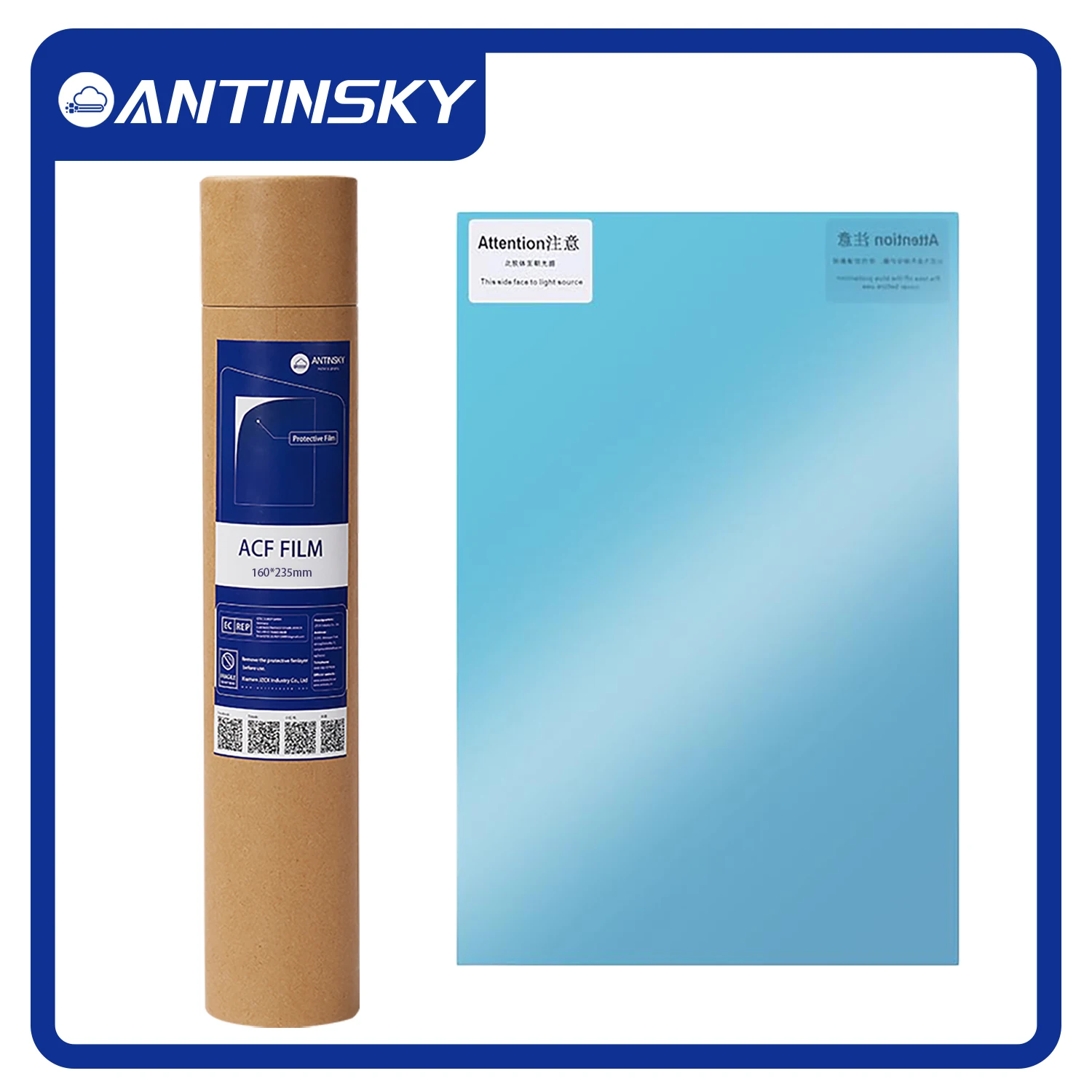 ANTINSKY ACF пленка 280x450 мм для Creality Halot Max Peopoly Phenom L Phrozen Sonic Mega 8KS V2 Release Film Resin 3D-принтер
ANTINSKY ACF пленка 280x450 мм для Creality Halot Max Peopoly Phenom L Phrozen Sonic Mega 8KS V2 Release Film Resin 3D-принтер