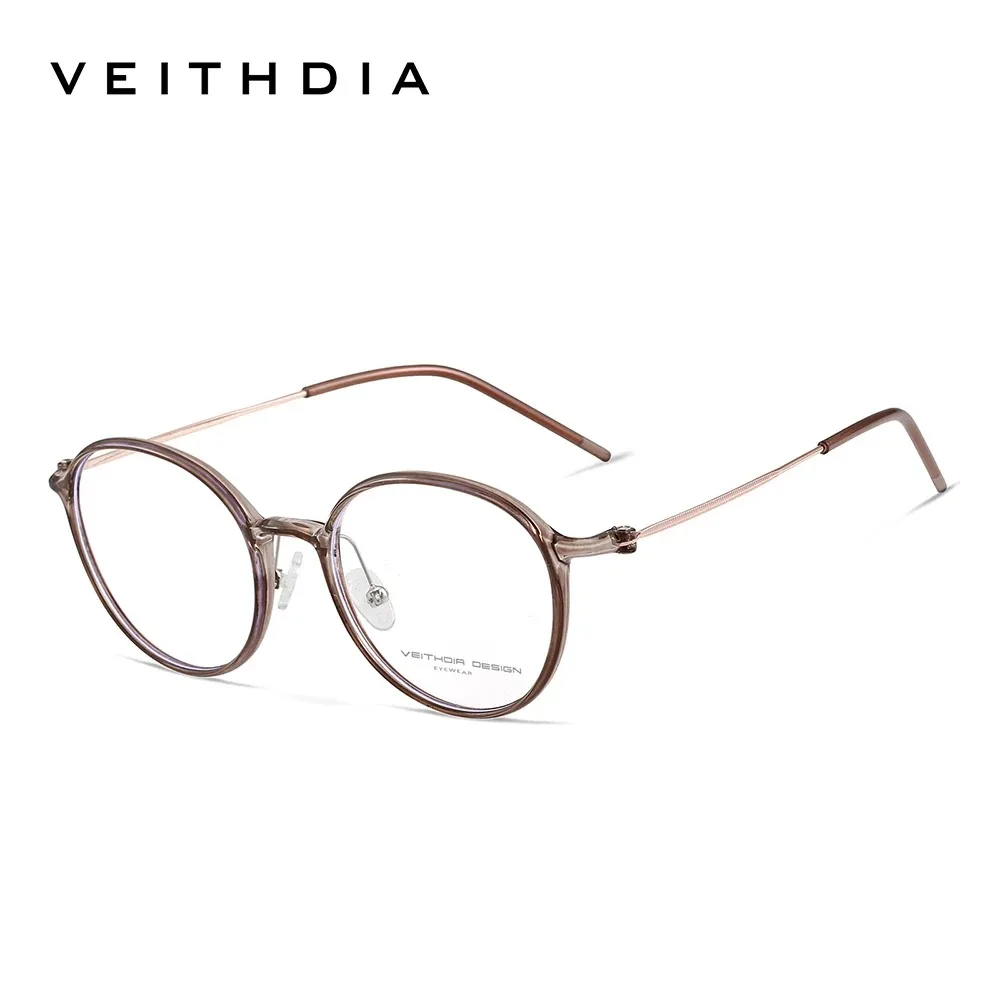 VEITHDIA Fashion Round Anti Blue Light Glasses Frame Anti-Fatigue Computer Optical Power Classic Eyewear For Male Female E07F12
VEITHDIA Fashion Round Anti Blue Light Glasses Frame Anti-Fatigue Computer Optical Power Classic Eyewear For Male Female E07F12