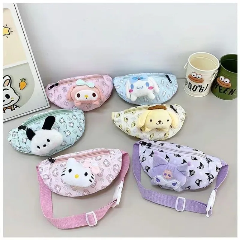 Sanrio Hellokitty Children's Shoulder Bags Kuromi Cartoon Purse Handbags Versatile Travel Backpacks Casual Outdoor Crossbody Bag
Sanrio Hellokitty Children's Shoulder Bags Kuromi Cartoon Purse Handbags Versatile Travel Backpacks Casual Outdoor Crossbody Bag