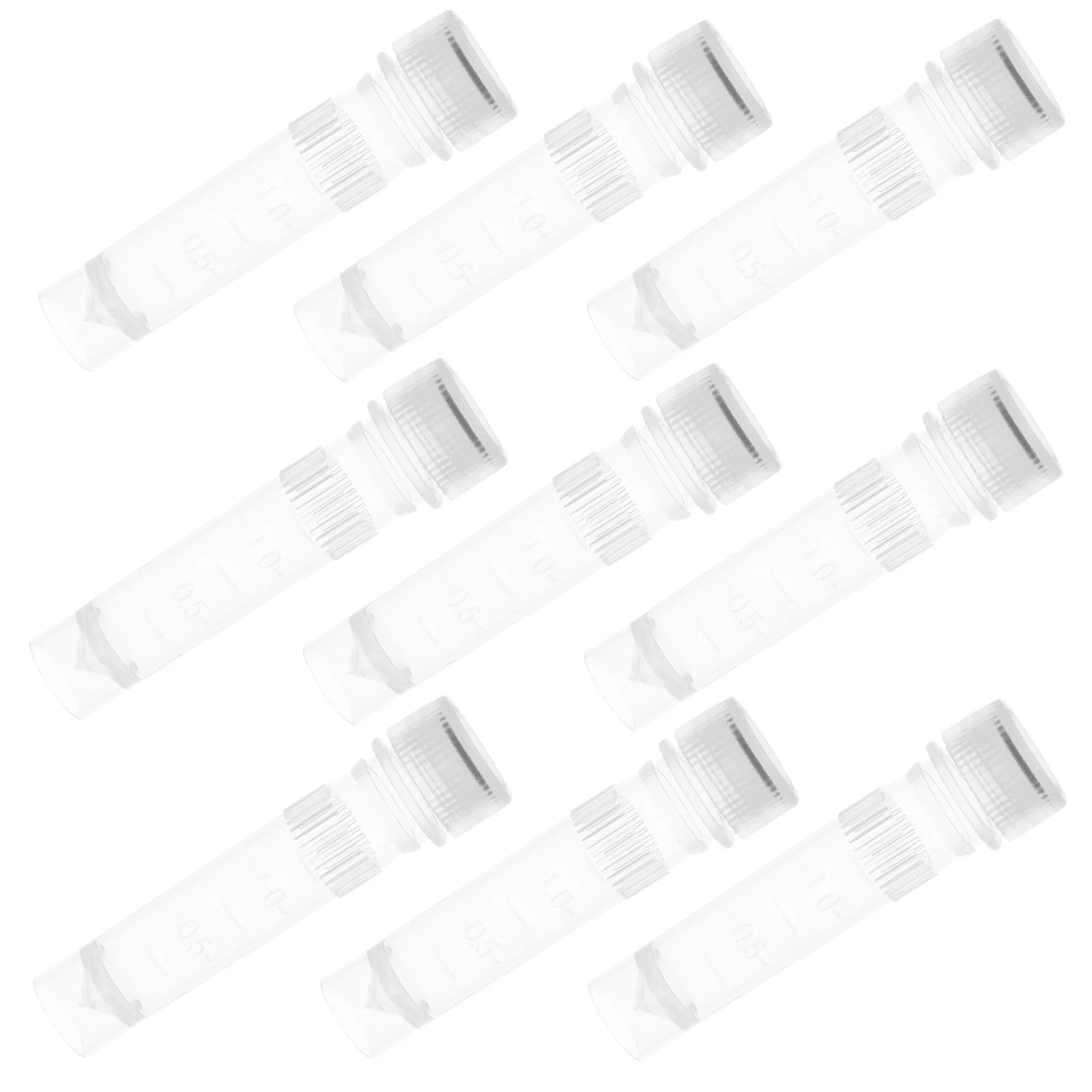 50 Pcs Cryovial Clear Test Tube with Cover Plastic Tubes Container Freezing Lids Sample
50 Pcs Cryovial Clear Test Tube with Cover Plastic Tubes Container Freezing Lids Sample