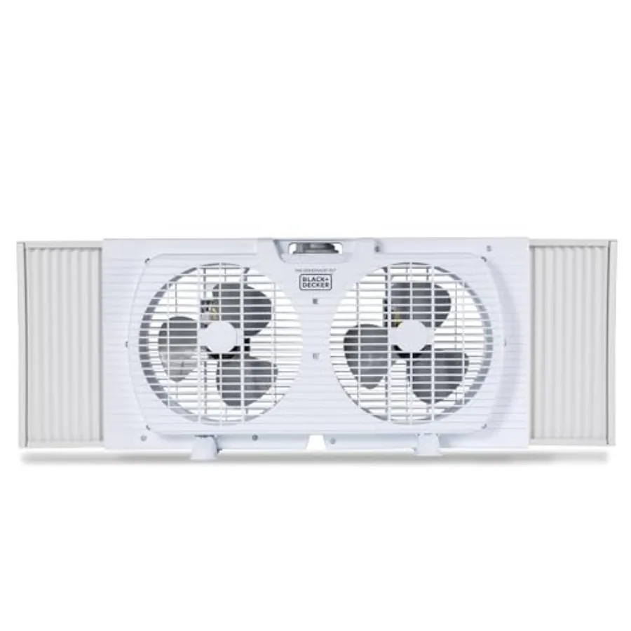 9" Dual Window Fan with 2 Speed Settings Twin Fan Heads with Mechanical Dial Control Removable Legs For Sliding Windows up to 3
9" Dual Window Fan with 2 Speed Settings Twin Fan Heads with Mechanical Dial Control Removable Legs For Sliding Windows up to 3