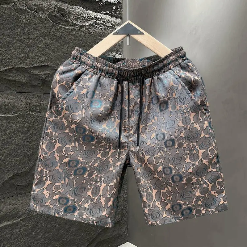Men's Lightweight Summer Shorts for Casual Beach Wear Knee-length Printed Fashion Trendy New Straight Leg Sports Apparel
Men's Lightweight Summer Shorts for Casual Beach Wear Knee-length Printed Fashion Trendy New Straight Leg Sports Apparel