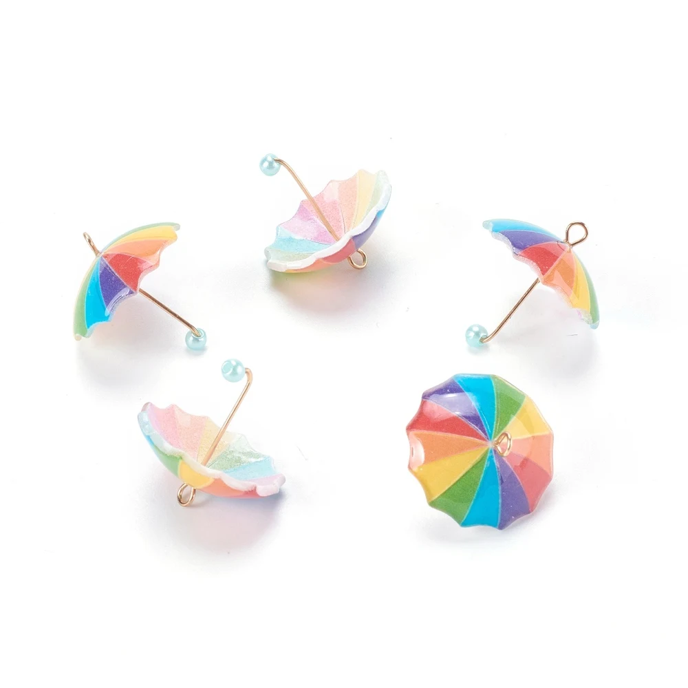 20pcs Resin 3D Umbrella Pendants Mini Charms Pendant for necklace jewelry making DIY Crafts Decor,19x22x22mm, Hole: 2mm
20pcs Resin 3D Umbrella Pendants Mini Charms Pendant for necklace jewelry making DIY Crafts Decor,19x22x22mm, Hole: 2mm